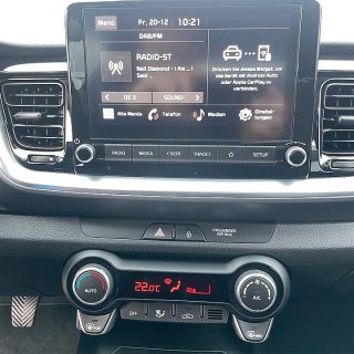 KIA Stonic 1,0 TGDI GPF ISG Silber