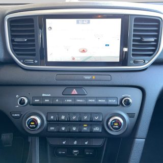 KIA Sportage 1,6 CRDI SCR MHD Silber